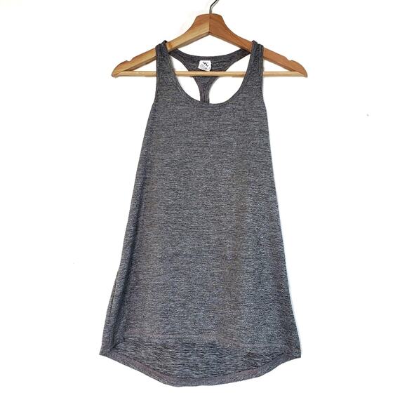 Champion | Heather Gray Hi-Lo Slouchy Tank Top - Picture 1 of 6